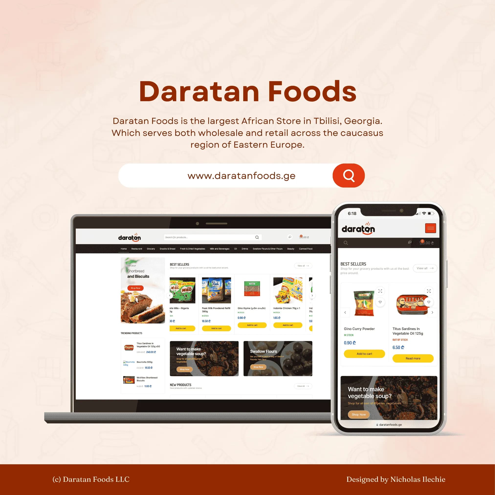 Daratan Foods project artwork